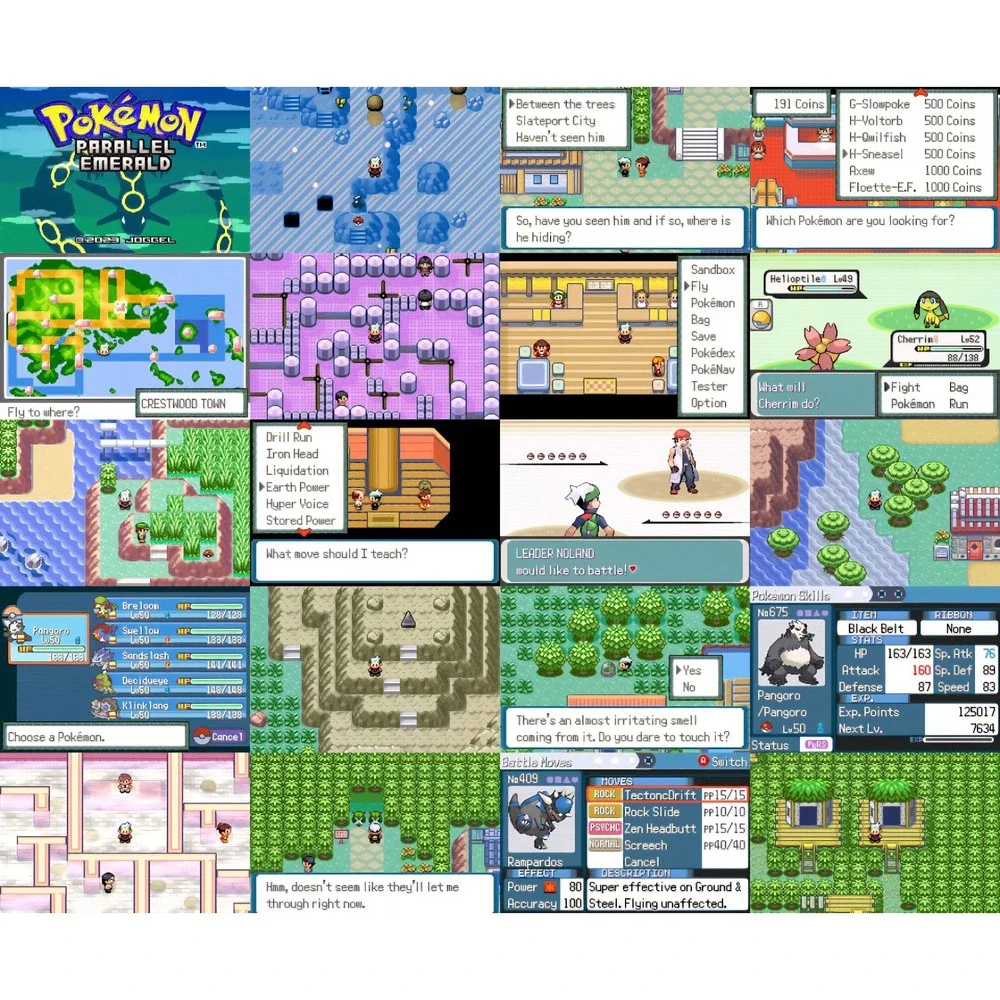 Pokémon Parallel Emerald Gameboy Advance GBA / DS Lite - Limited Edition